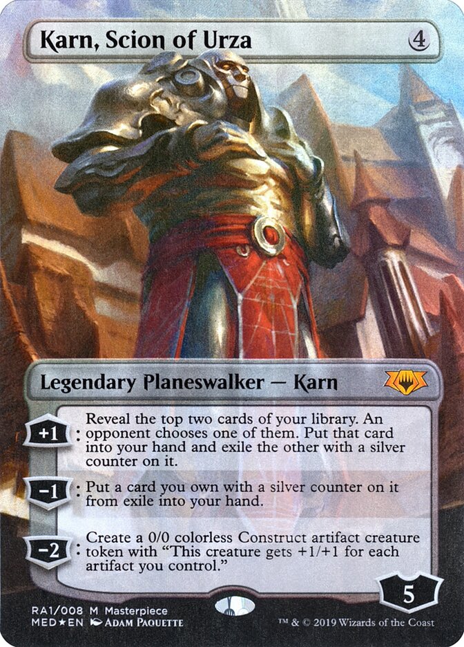 Karn, Scion of Urza (RA1) - Mythic Edition (MED)
