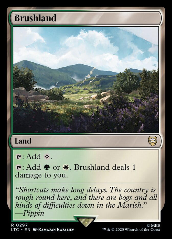 Brushland (297) - Tales of Middle-earth Commander (LTC)