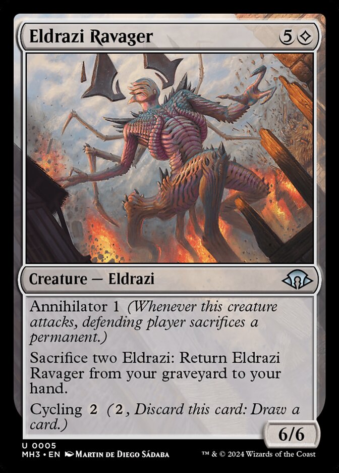 Eldrazi Ravager (5) - Modern Horizons 3 (MH3)