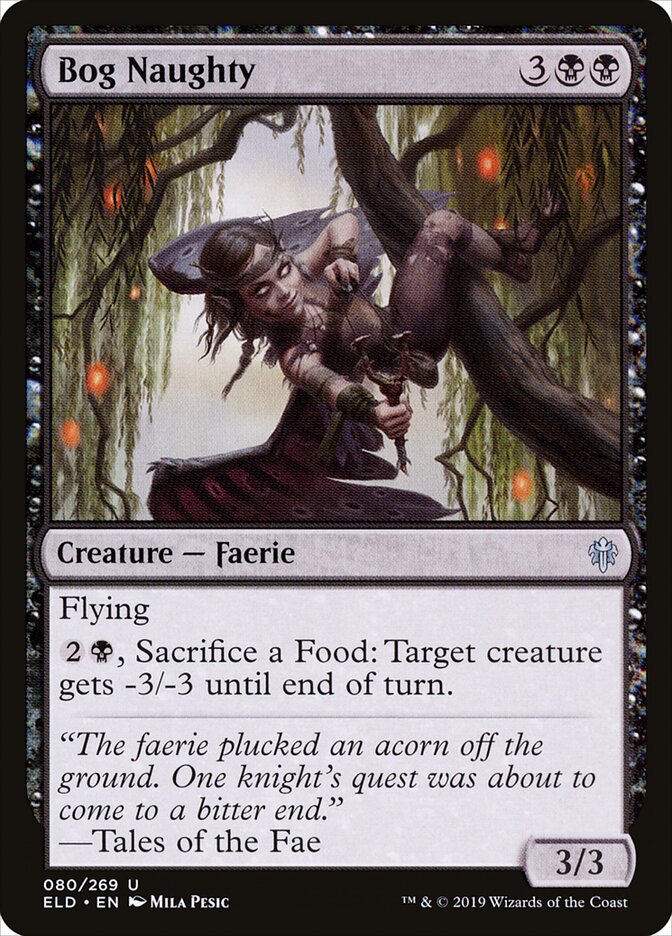 Bog Naughty (80) - Throne of Eldraine (ELD)