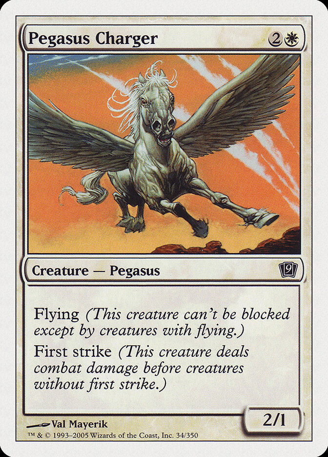 Pegasus Charger (34) - Ninth Edition (9ED)