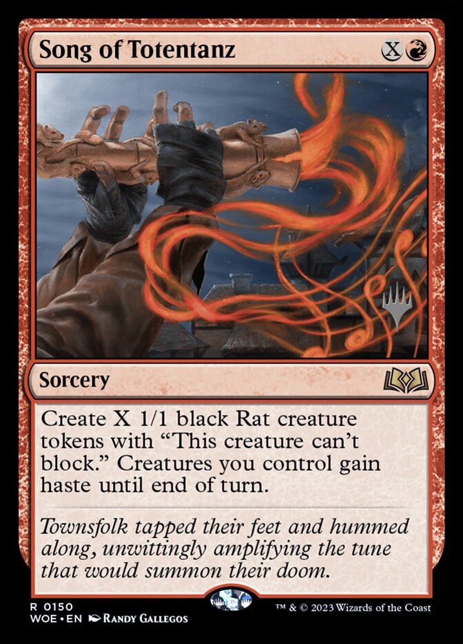 Song of Totentanz (150p) - Wilds of Eldraine Promos (PWOE)