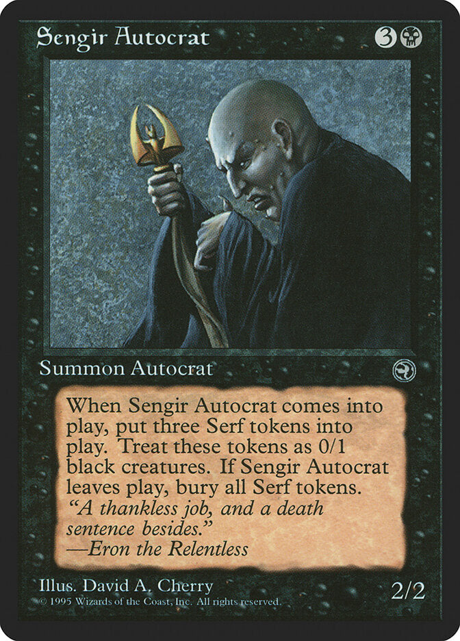 Sengir Autocrat (56) - Homelands (HML)