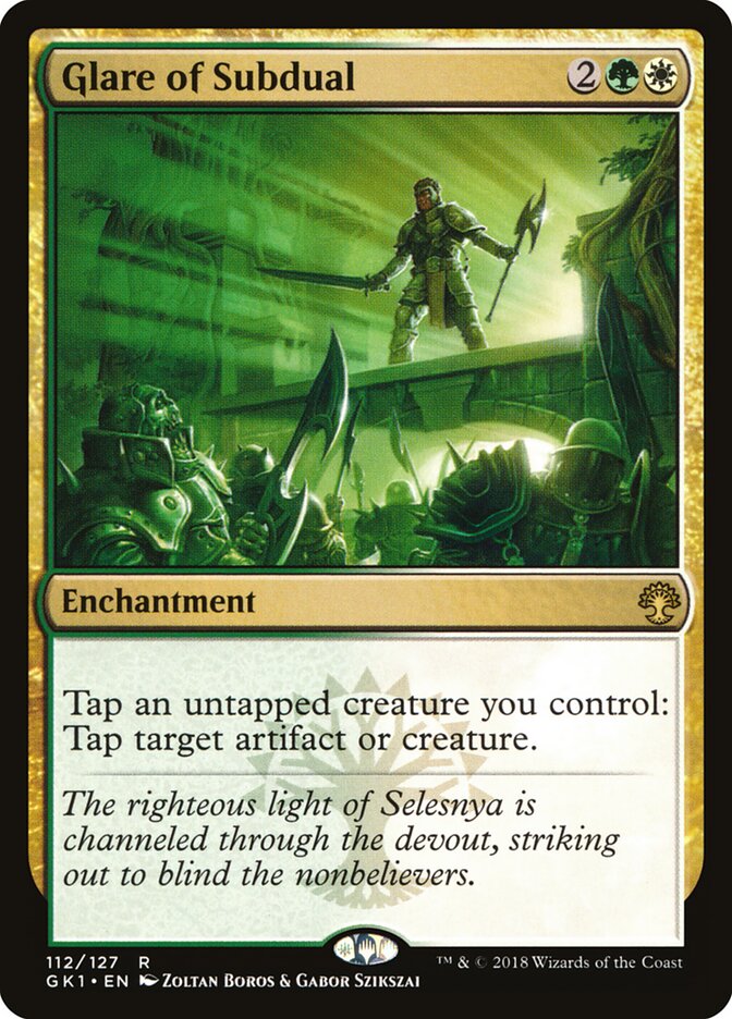Glare of Subdual (112) - GRN Guild Kit (GK1)