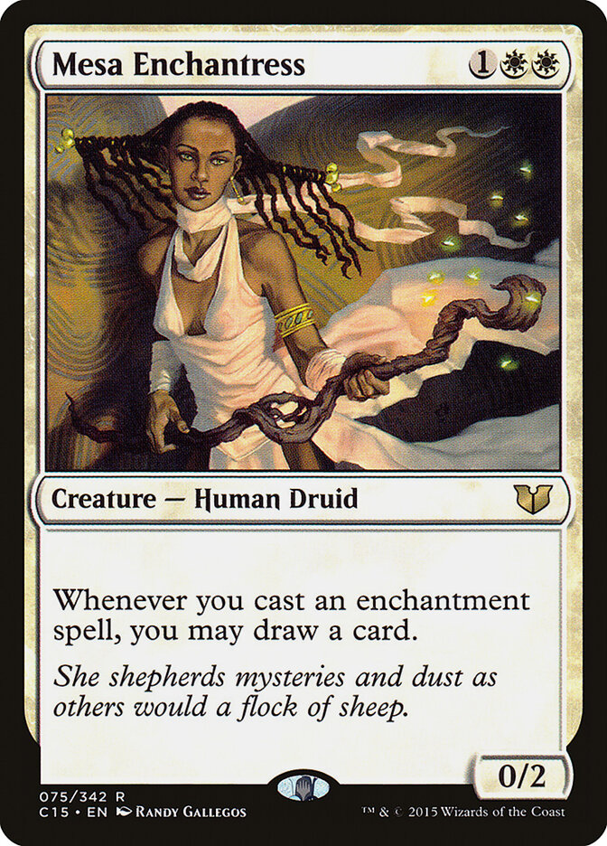 Mesa Enchantress (75) - Commander 2015 (C15)