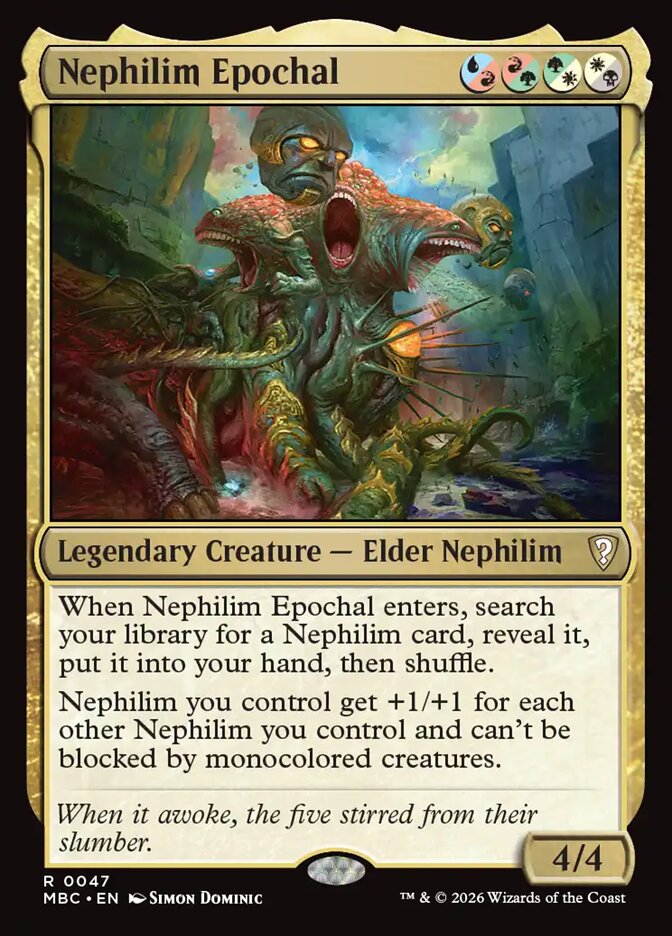 Nephilim Epochal (47) - Mystery Booster Commander Edition (MBC)