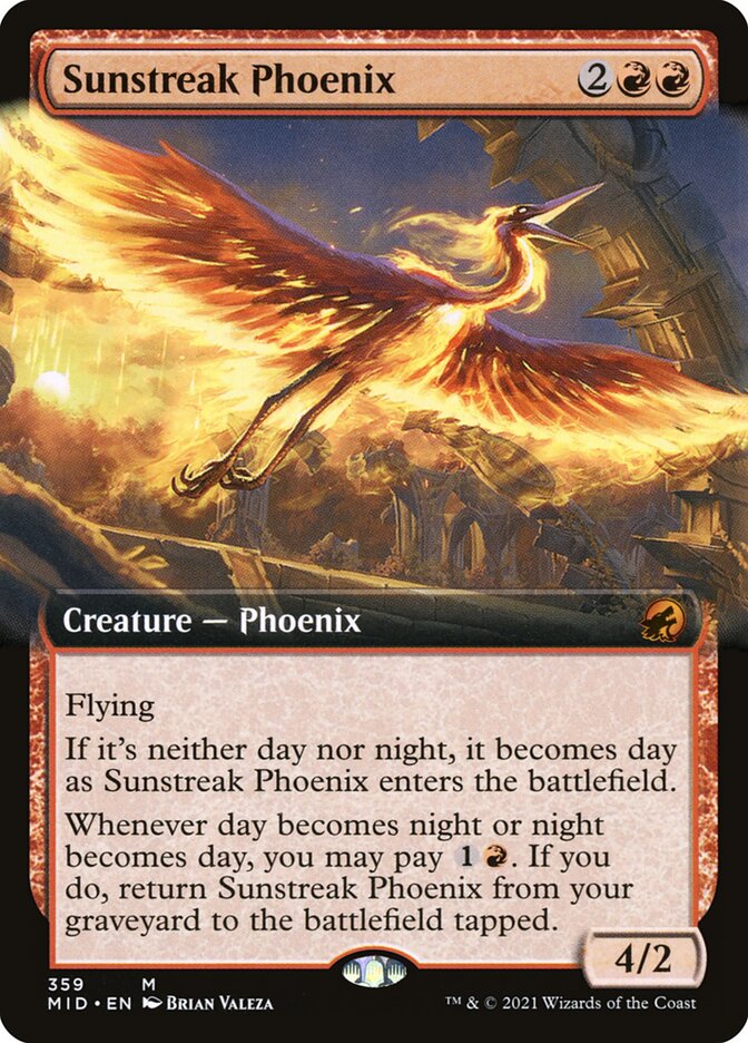 Sunstreak Phoenix (359) - Innistrad: Midnight Hunt (MID)