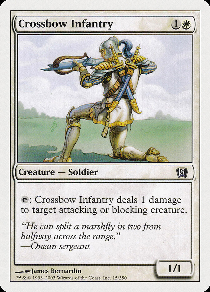 Crossbow Infantry (15) - Eighth Edition (8ED)