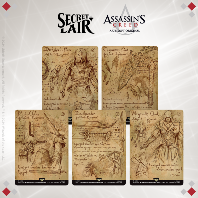Secret Lair Drop: Secret Lair x Assassin's Creed: Da Vinci's Designs - Secret Lair Drop Series (SLD)