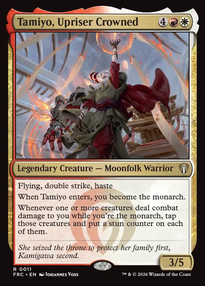 Tamiyo, Upriser Crowned (11) - Reality Fracture Commander (FRC)
