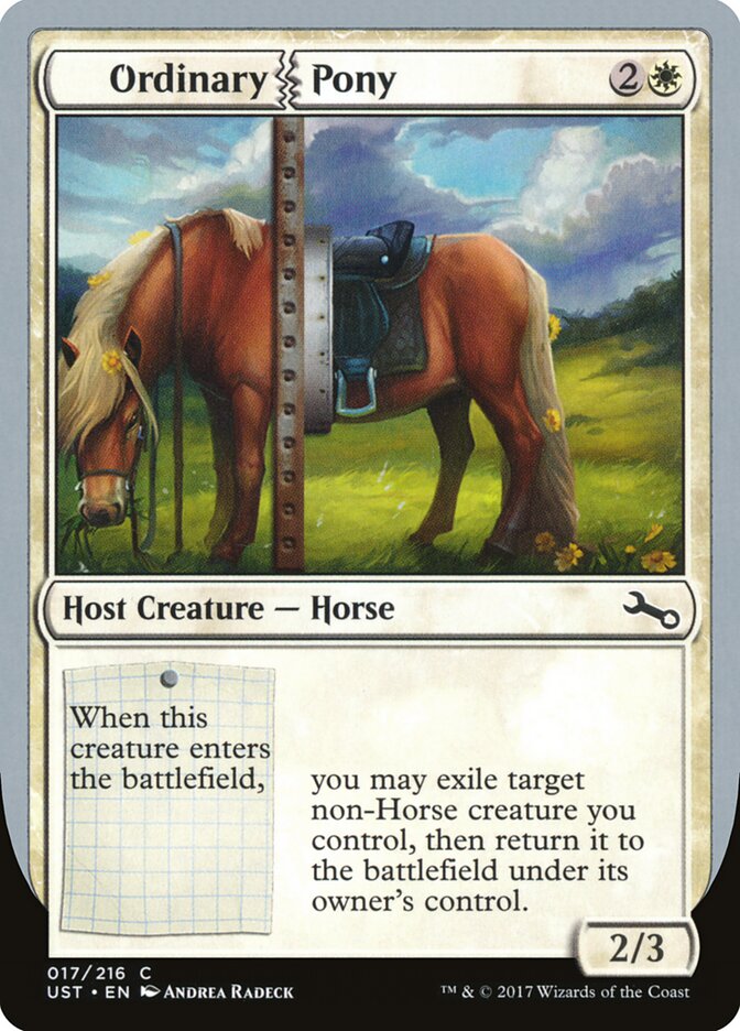 Ordinary Pony (17) - Unstable (UST)