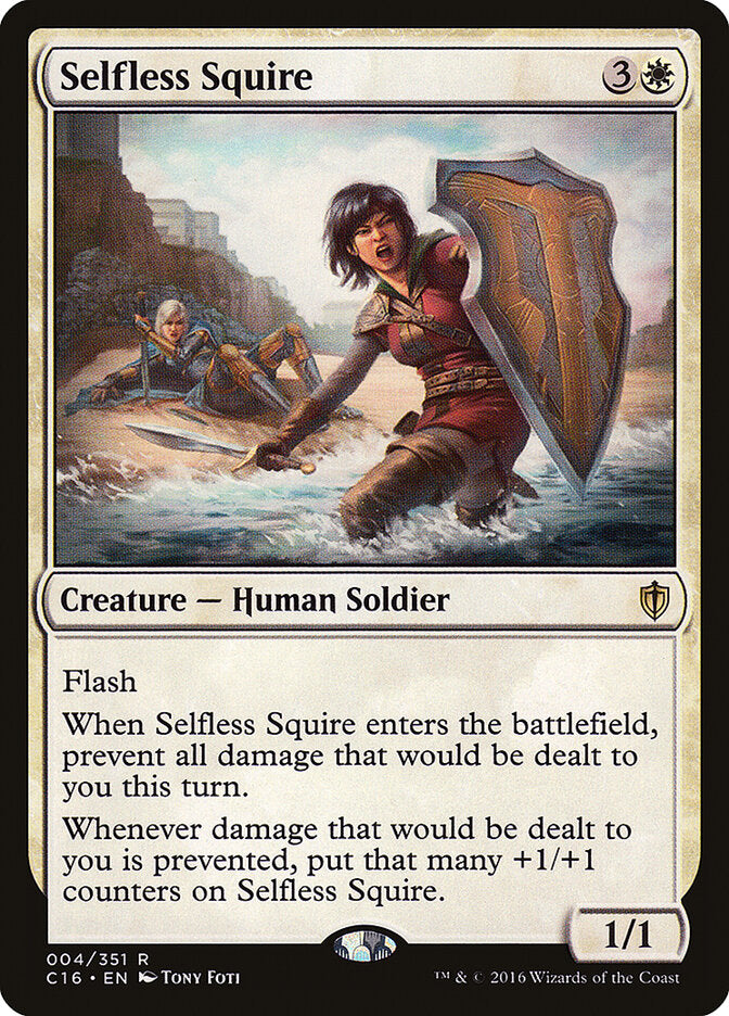 Selfless Squire (4) - Commander 2016 (C16)