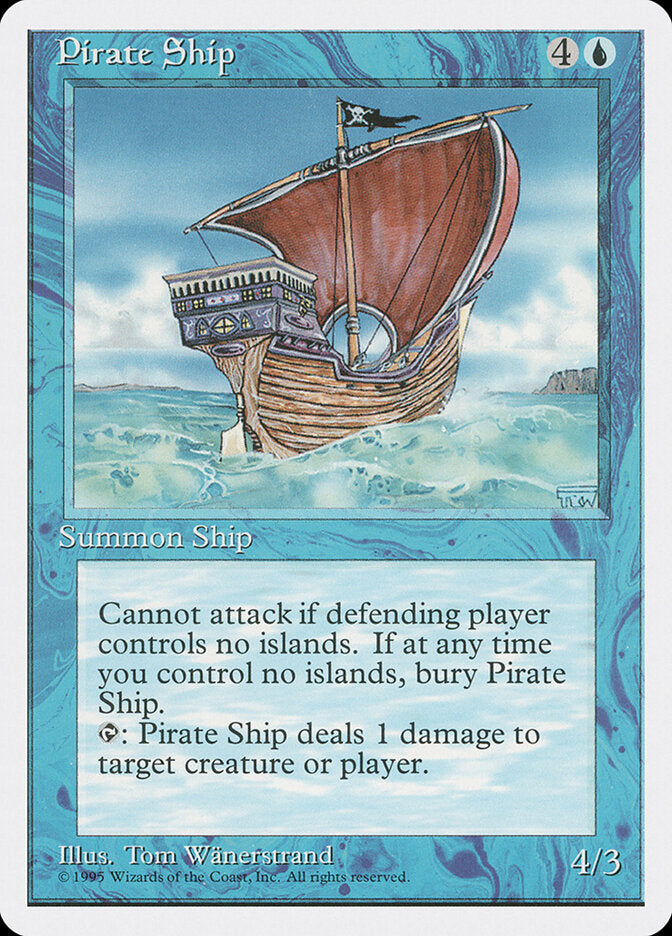 Pirate Ship (91) - Fourth Edition (4ED)