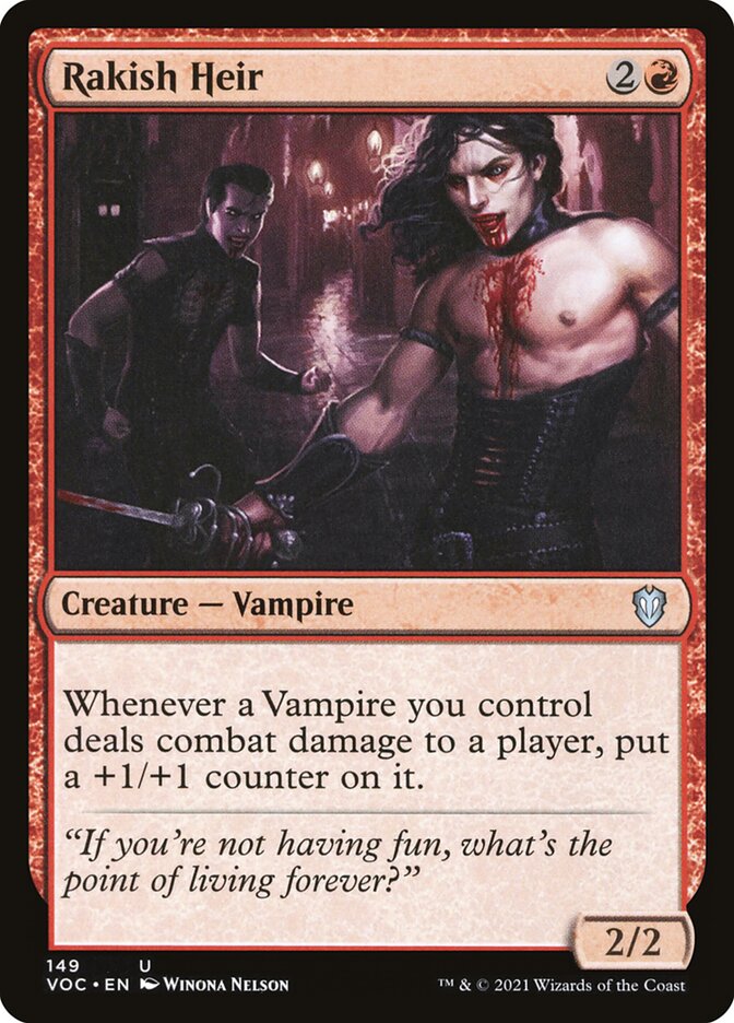 Rakish Heir (149) - Crimson Vow Commander (VOC)