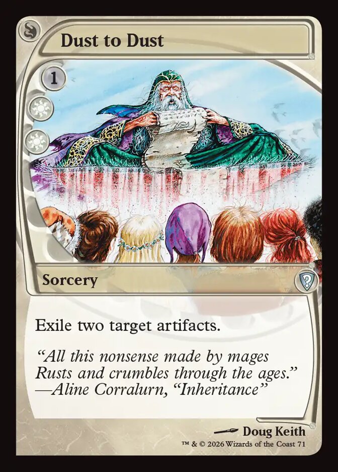 Dust to Dust (71) - Mystery Booster Commander Edition (MBC)