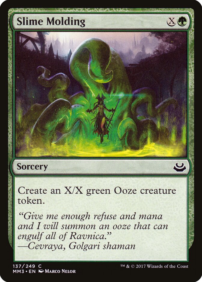 Slime Molding (137) - Modern Masters 2017 (MM3)