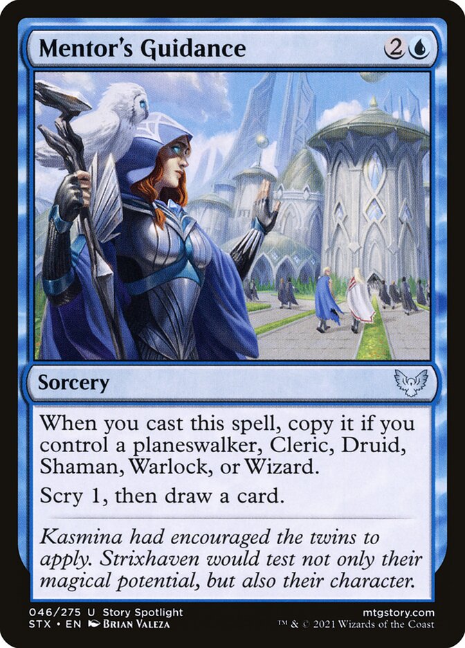 Mentor's Guidance (46) - Strixhaven: School of Mages (STX)