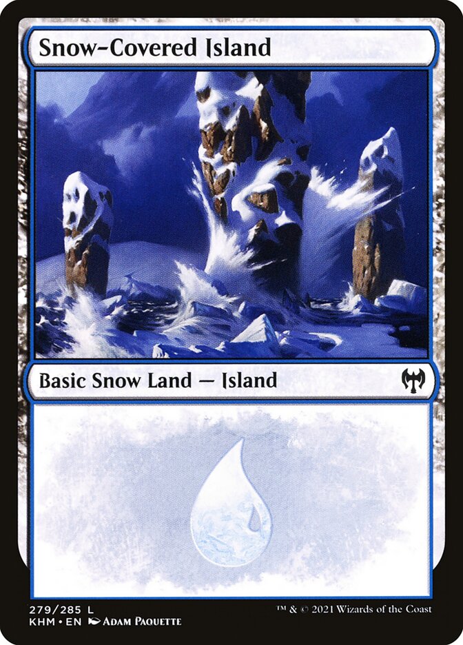 Snow-Covered Island (279) - Kaldheim (KHM)