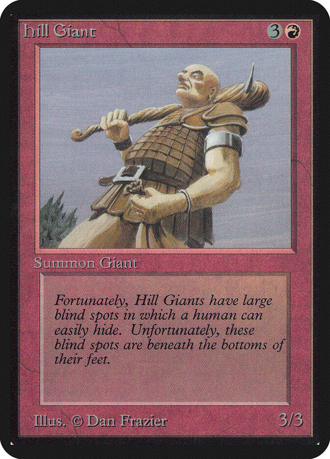 Hill Giant (157) - Limited Edition Alpha (LEA)