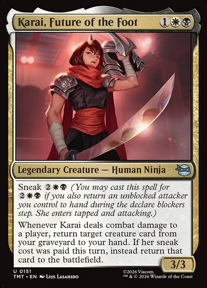 Karai, Future of the Foot (151) - Teenage Mutant Ninja Turtles (TMT)