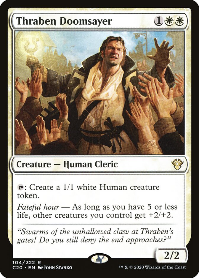 Thraben Doomsayer (104) - Commander 2020 (C20)