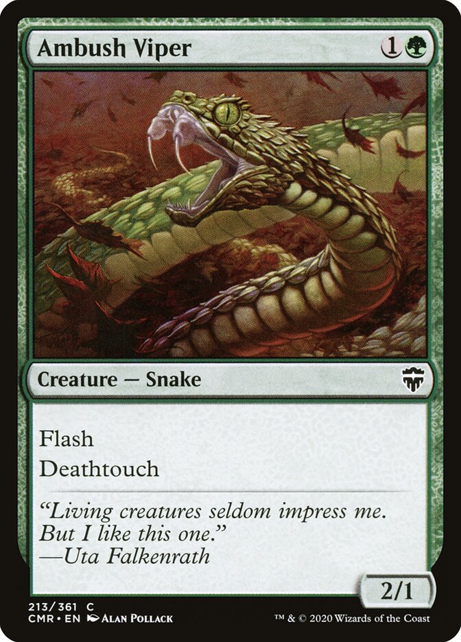 Ambush Viper (213) - Commander Legends (CMR)