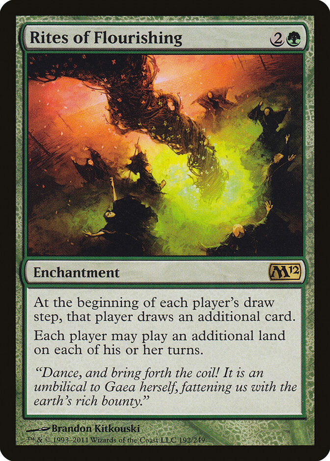 Rites of Flourishing (192) - Magic 2012 (M12)