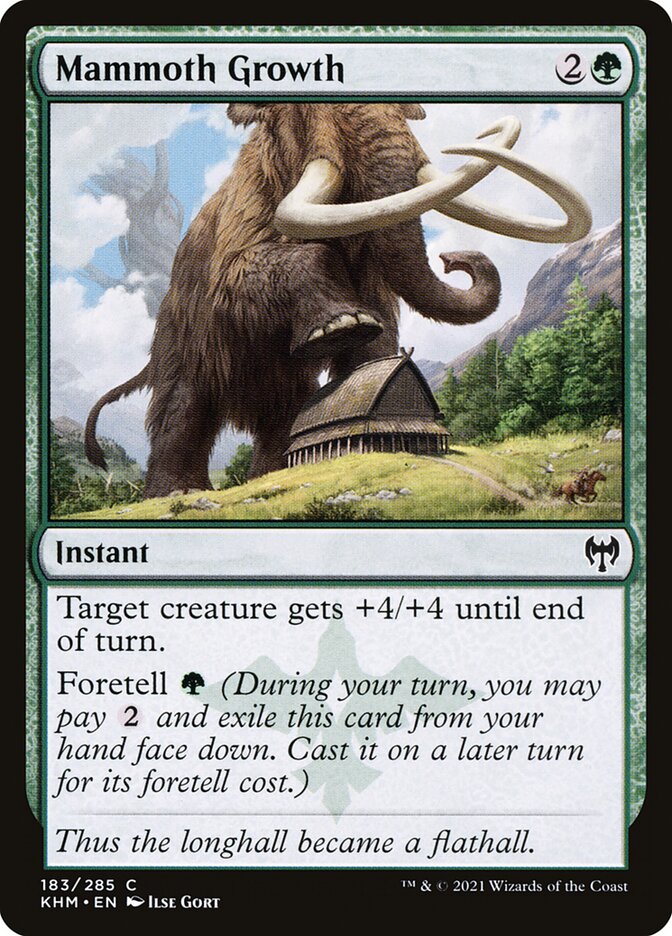 Mammoth Growth (183) - Kaldheim (KHM)