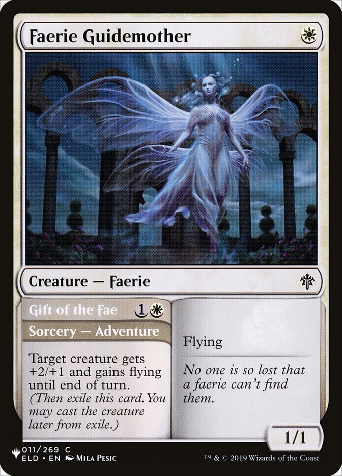Faerie Guidemother // Gift of the Fae (ELD-11) - The List (PLST)