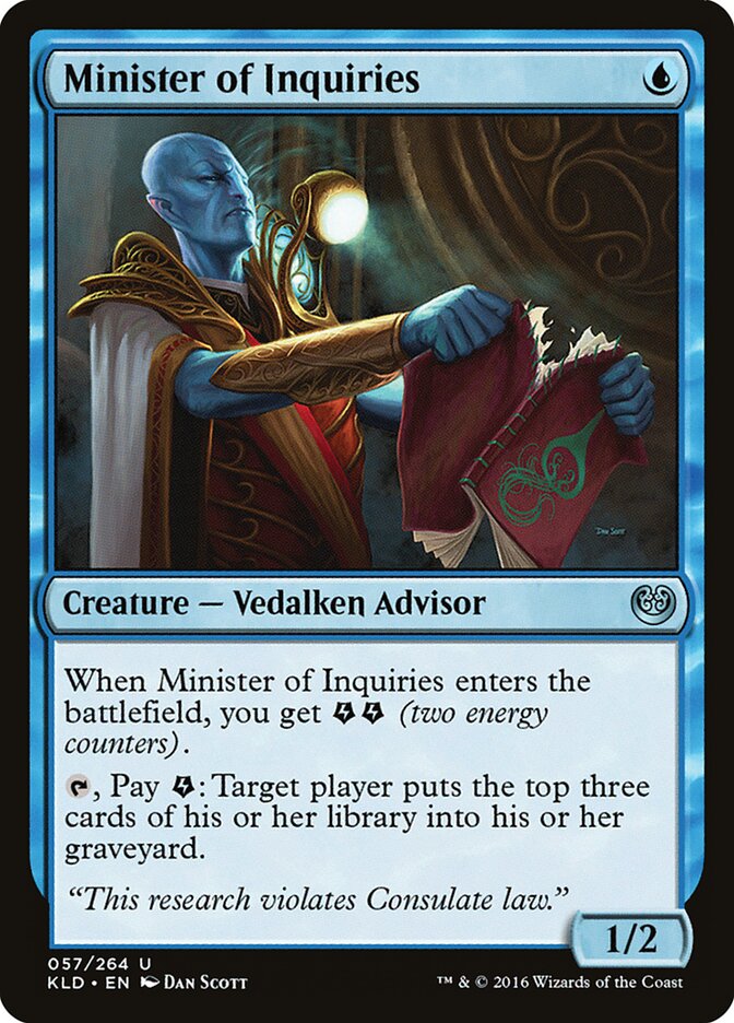 Minister of Inquiries (57) - Kaladesh (KLD)