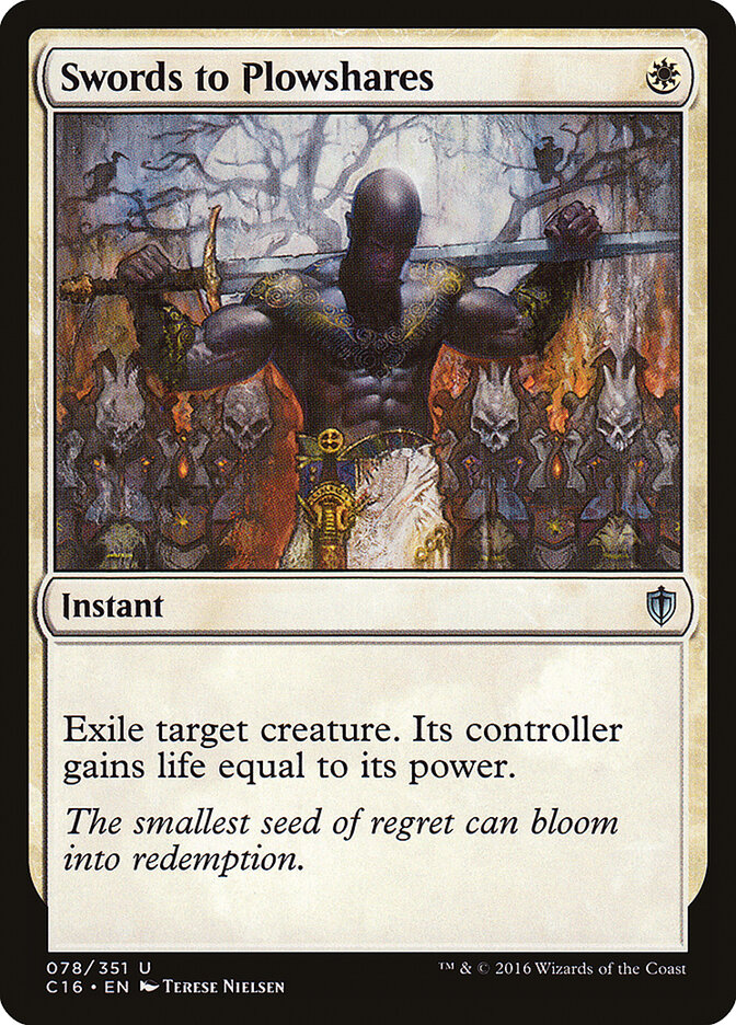 Swords to Plowshares (78) - Commander 2016 (C16)