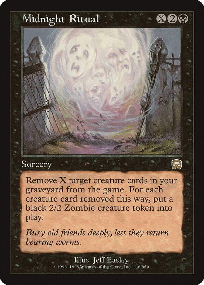 Midnight Ritual (146) - Mercadian Masques (MMQ)