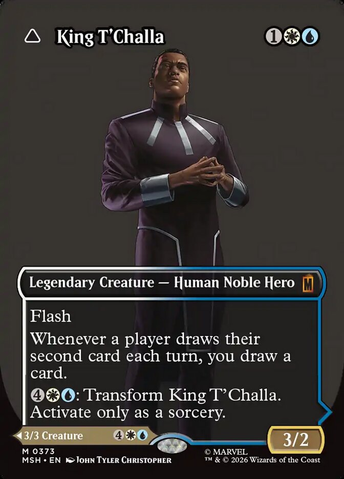 King T'Challa // Black Panther, Hope Enduring (373) - Marvel Super Heroes (MSH)