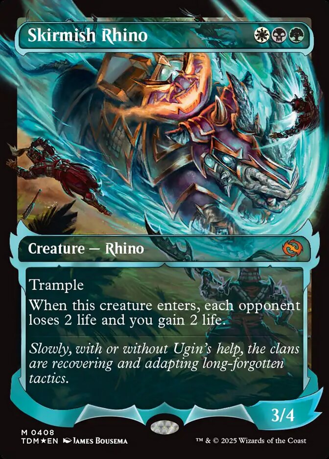 Skirmish Rhino (408) - Tarkir: Dragonstorm (TDM)