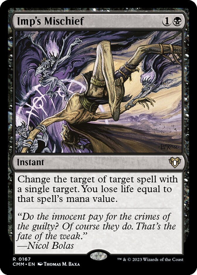 Imp's Mischief (167) - Commander Masters (CMM)