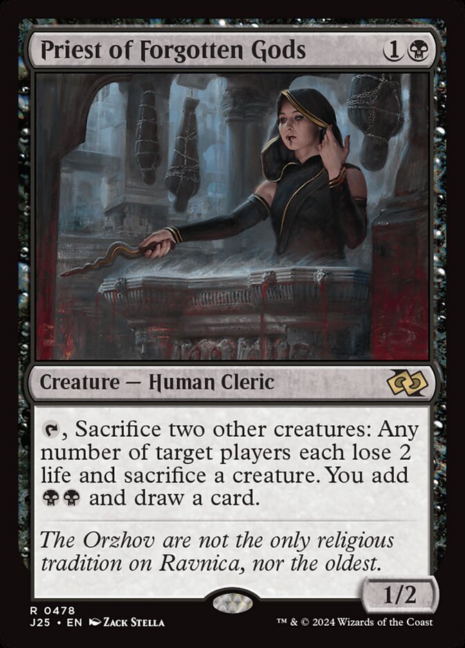 Priest of Forgotten Gods (478) - Foundations Jumpstart (J25)