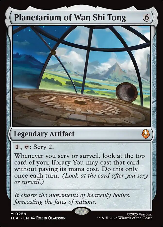 Planetarium of Wan Shi Tong (259) - Avatar: The Last Airbender (TLA)