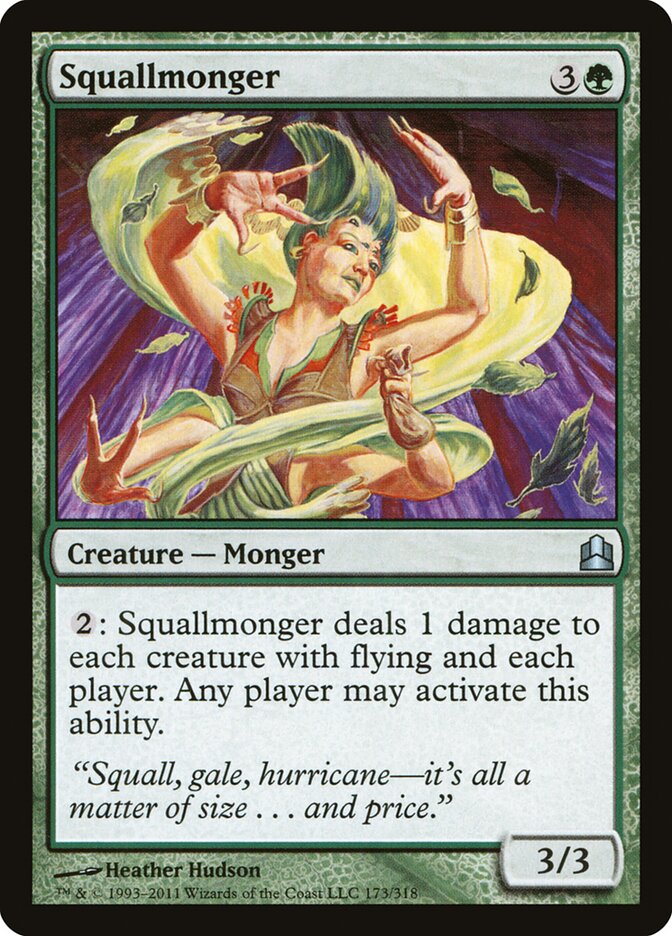 Squallmonger (173) - Commander 2011 (CMD)