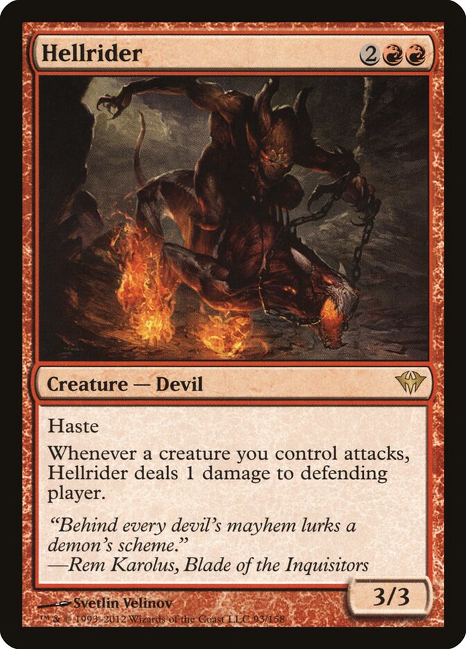Hellrider (93) - Dark Ascension (DKA)