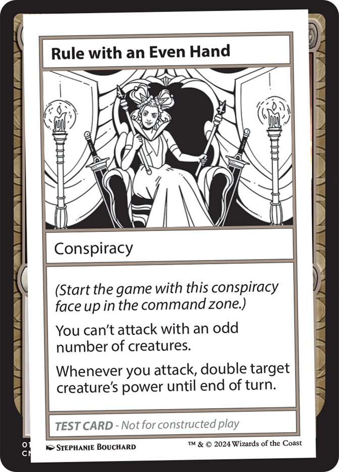 Rule with an Even Hand (505) - Mystery Booster 2 (MB2)