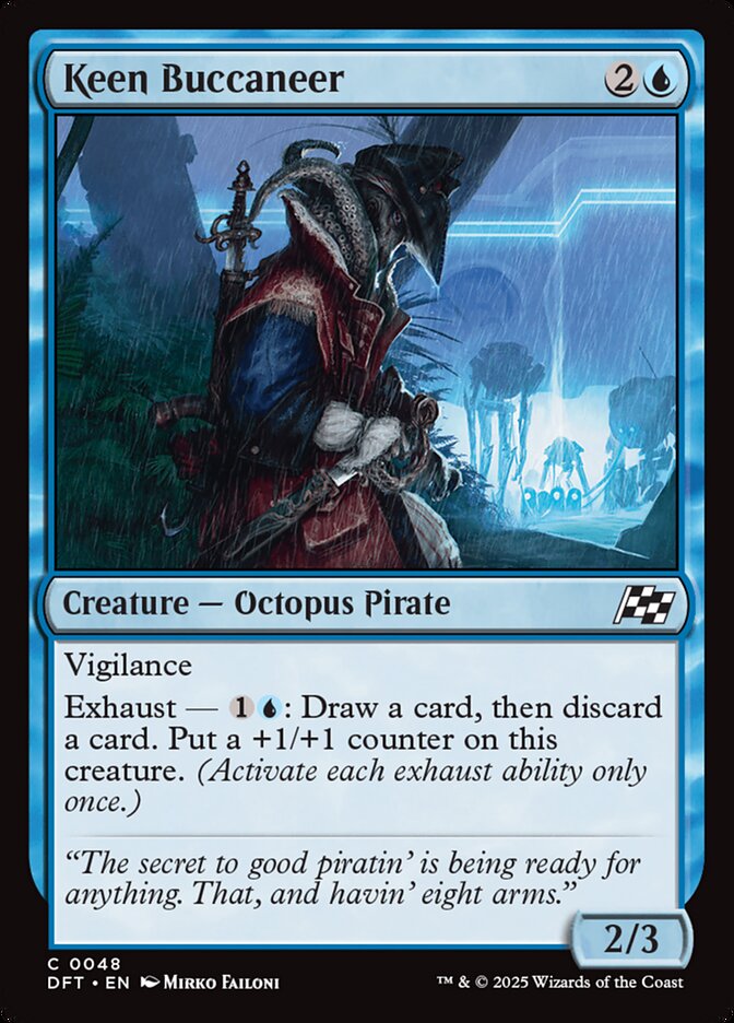 Keen Buccaneer (48) - Aetherdrift (DFT)