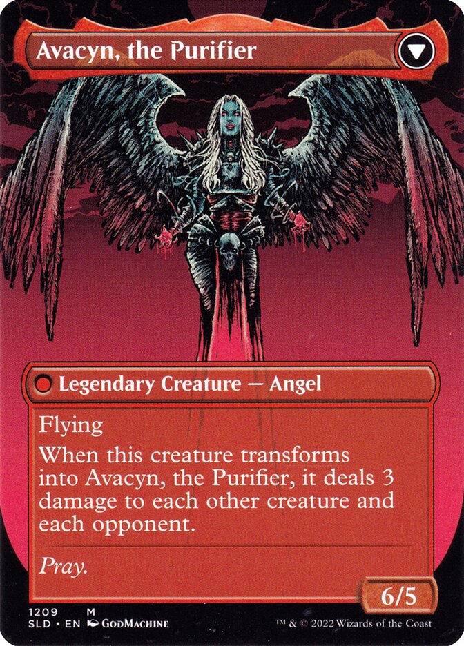 Archangel Avacyn // Avacyn, the Purifier (1209) - Secret Lair Drop (SLD)