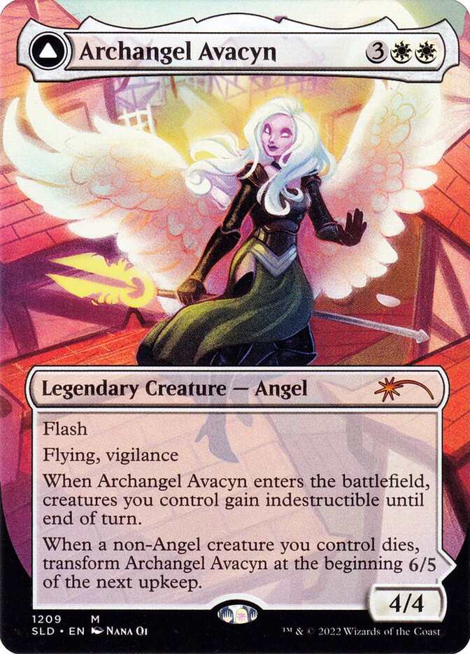 Archangel Avacyn // Avacyn, the Purifier (1209) - Secret Lair Drop (SLD)