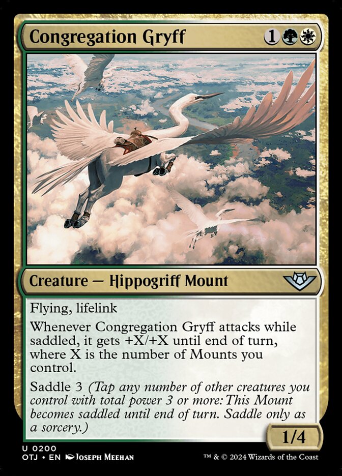 Congregation Gryff (200) - Outlaws of Thunder Junction (OTJ)