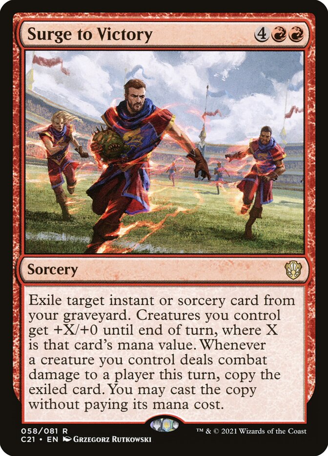 Surge to Victory (58) - Commander 2021 (C21)