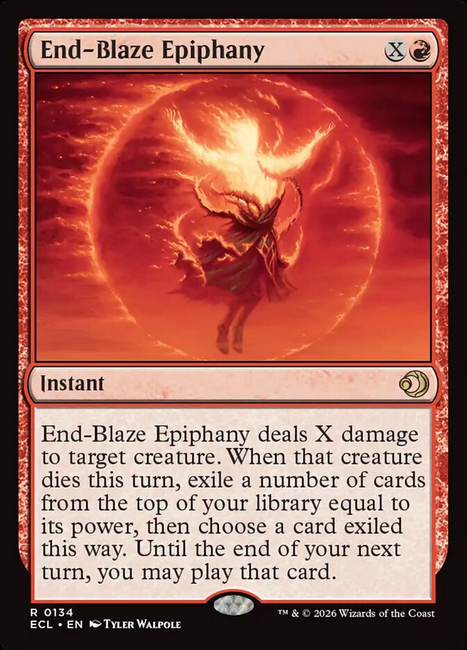 End-Blaze Epiphany (134) - Lorwyn Eclipsed (ECL)