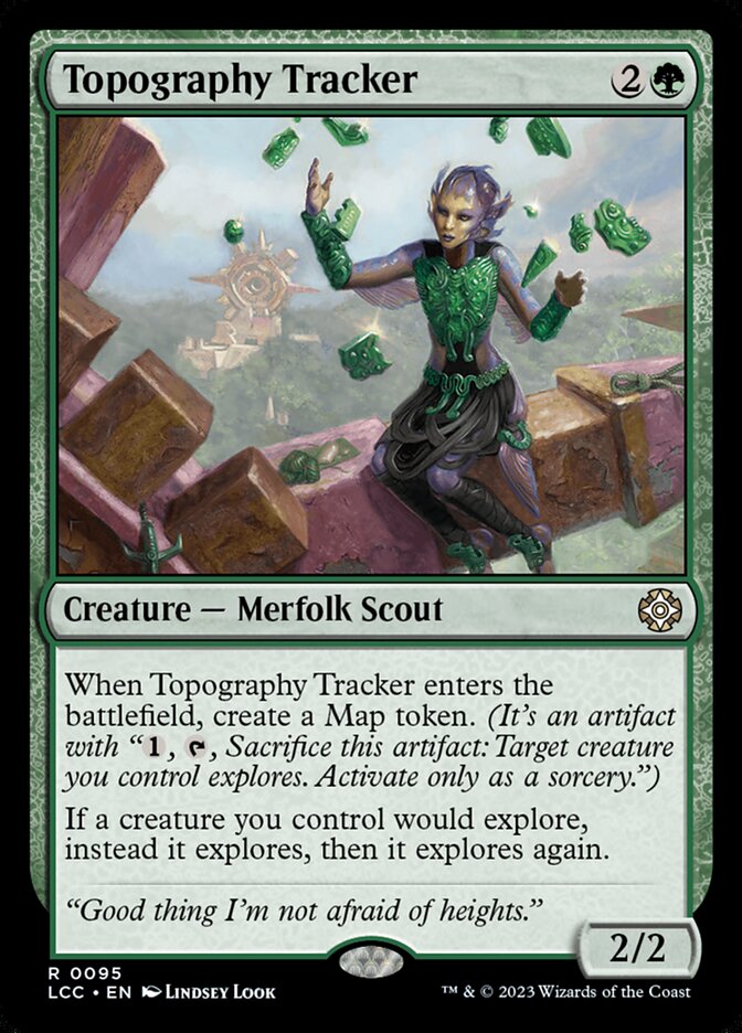 Topography Tracker (95) - The Lost Caverns of Ixalan Commander (LCC)