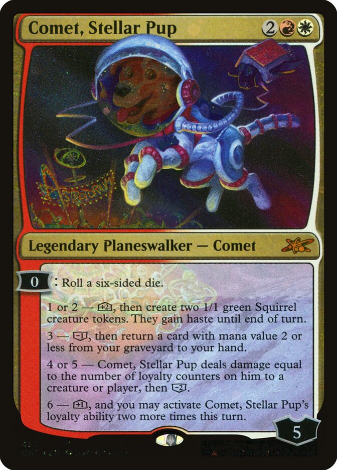 Comet, Stellar Pup (452) - Unfinity (UNF)