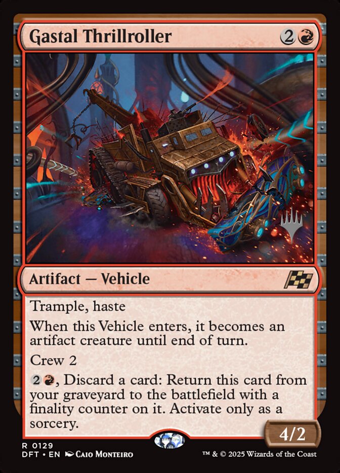 Gastal Thrillroller (129p) - Aetherdrift Promos (PDFT)