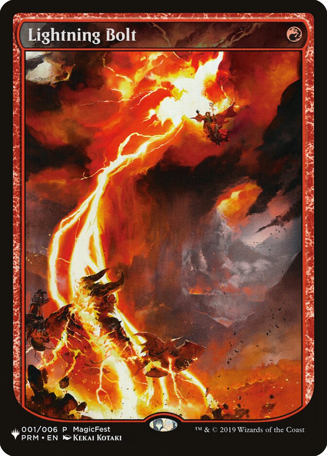 Lightning Bolt (PF19-1) - The List (PLST)